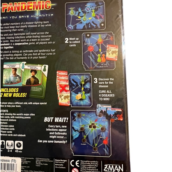 Pandemic Board Game - Picture 6 of 6